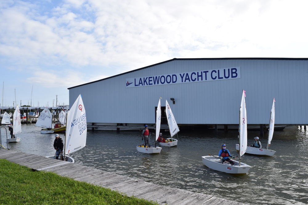 lakewood yacht club youth sailing